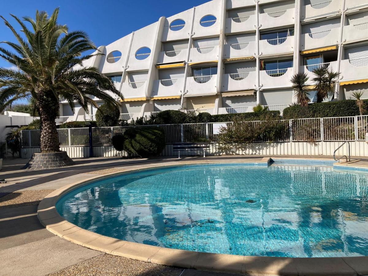 Ancre Bleue***, 1Ere Ligne Plage, Piscine, Clim. La Grande-Motte Eksteriør billede